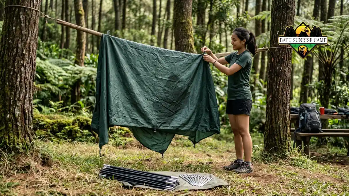 Cara mengeringkan tenda camping sebelum disimpan