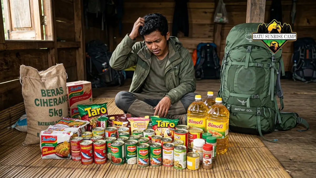Kesalahan Menyiapkan Bekal Makanan Naik Gunung yang Perlu Dihindari
