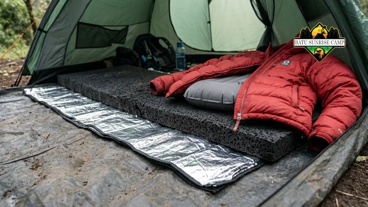Matras tidur outdoor untuk camping nyaman