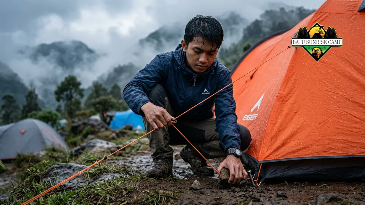 Rekomendasi tenda tahan air dan angin kencang