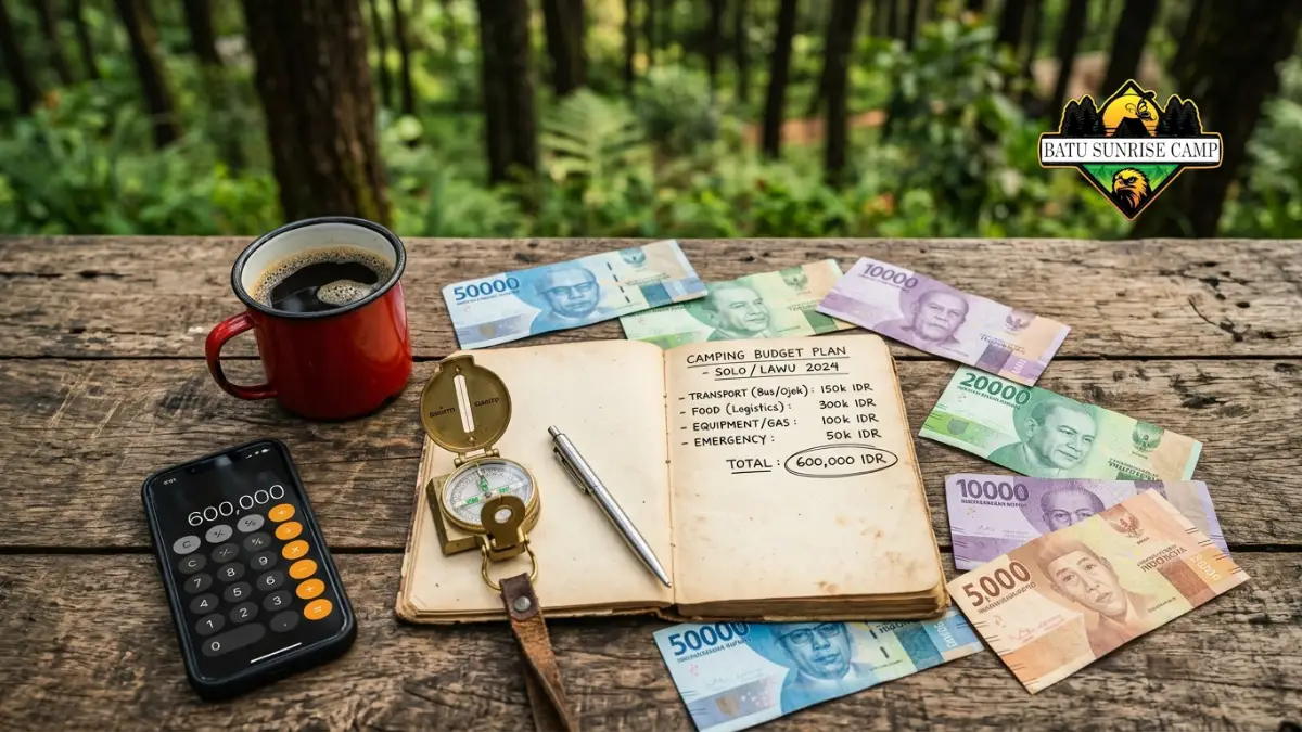 Simulasi Biaya Camping di Solo
