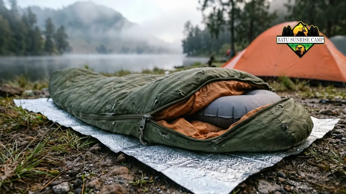 Panduan Memilih Sleeping Bag dan Matras Camping